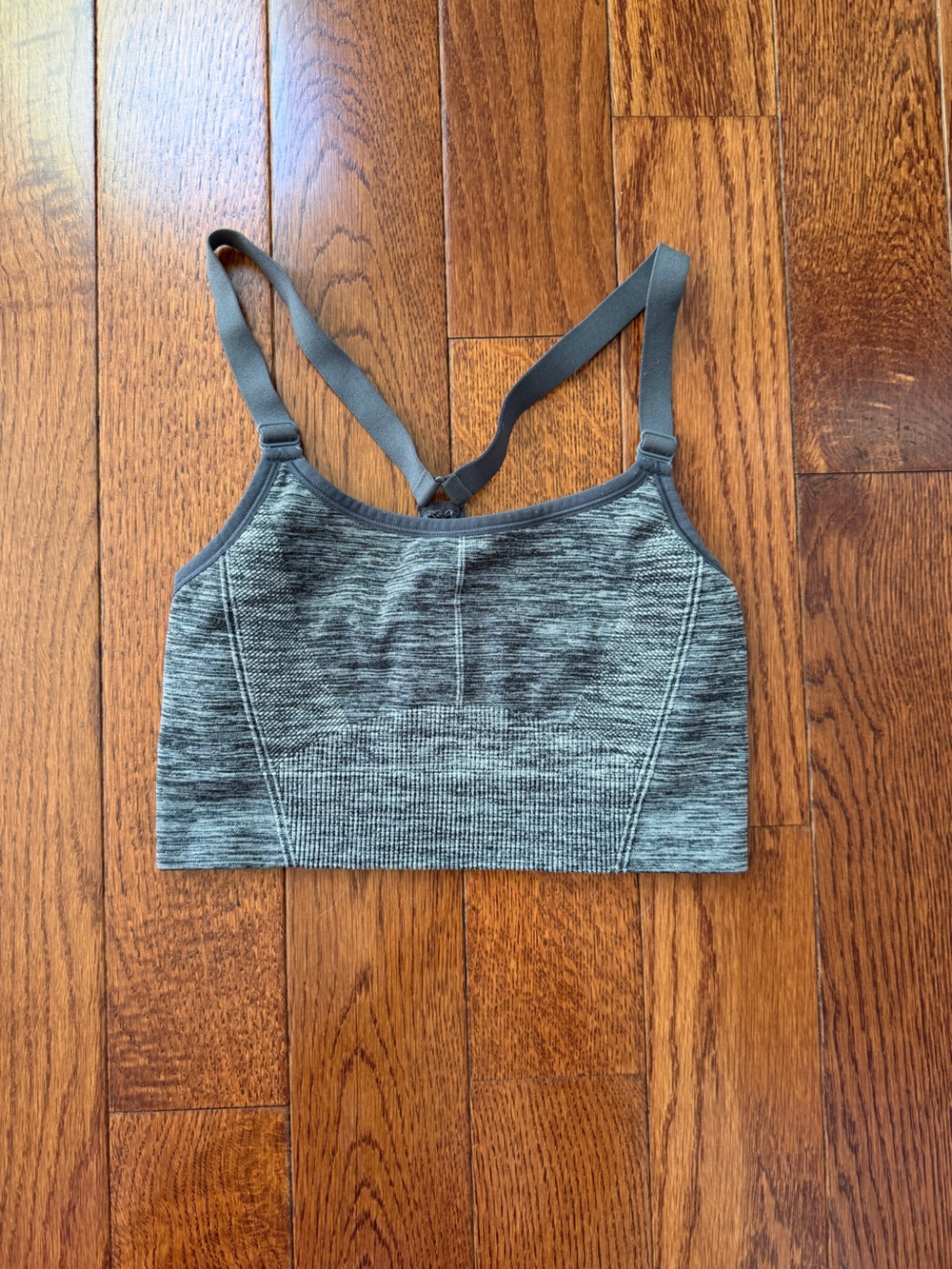 all in motion Gray Seamless Sports Bra